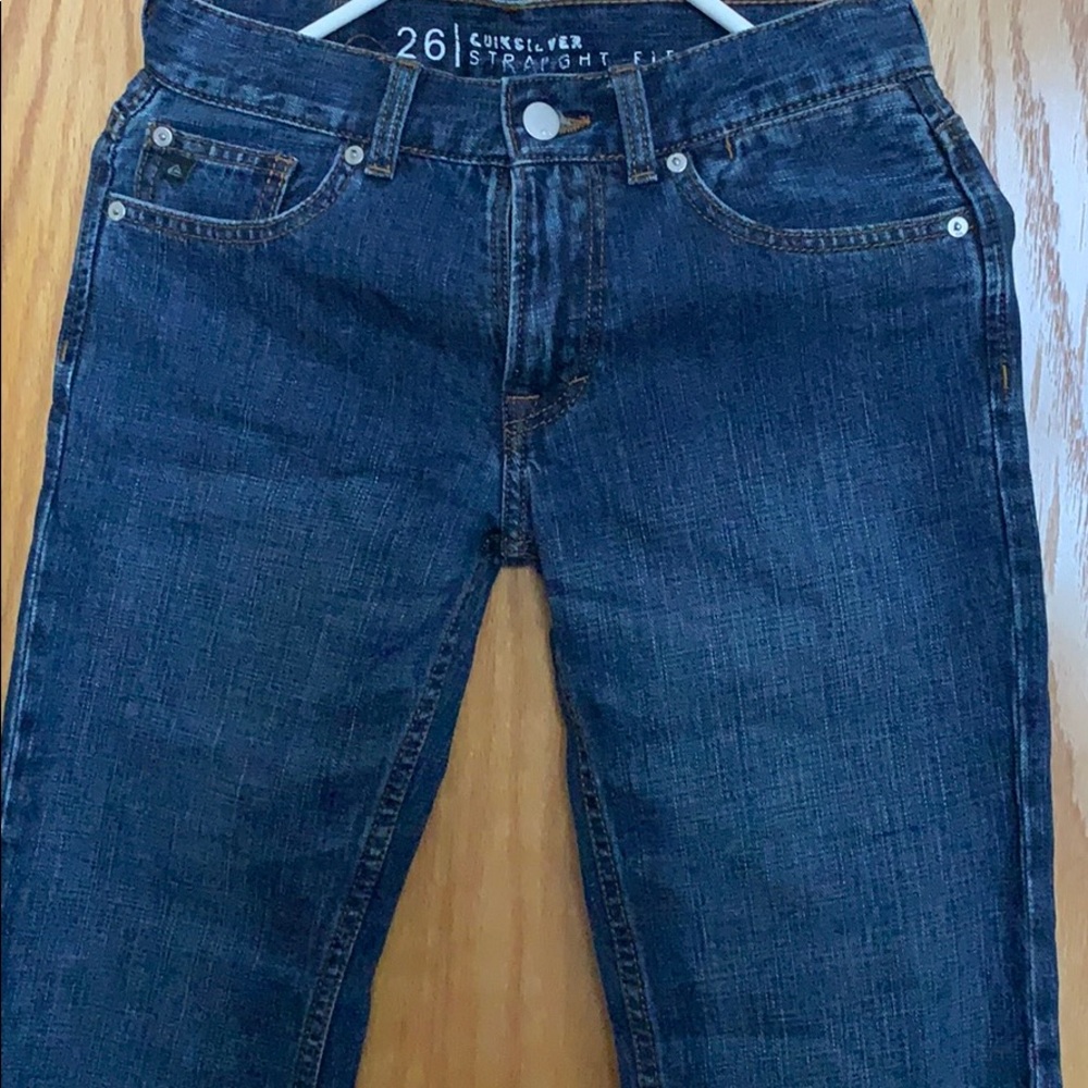 Teenager young men jeans